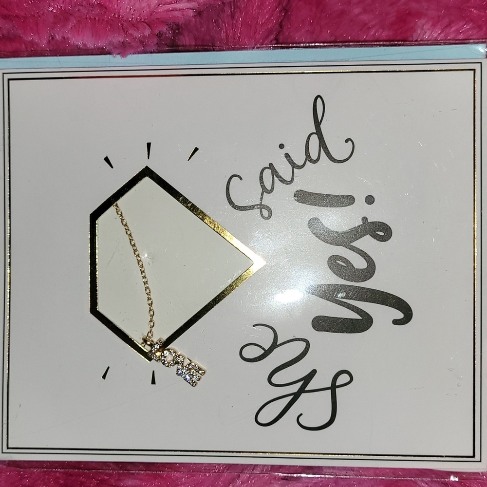 18" necklace gold tone